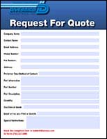 Request for Quote Form